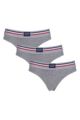 Ladies 3 Pack Jockey Bikini Knickers - Grey