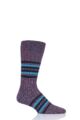 Mens 1 Pair Pantherella Phoenix Eco Luxe Recycled Plastic and Recycled Cotton Socks - Coral