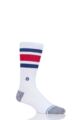 Mens and Ladies 1 Pair Stance Boyd St Cotton Socks - Blue