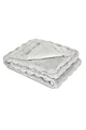 SOCKSHOP Heat Holders Snuggle Ups 3.7 TOG Faux Fur Luxury Blanket - Light Grey