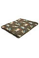 1 Pack Heat Holders 1.7 TOG Oversized Dog Pattern Blanket - Brown