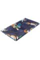 1 Pack Heat Holders 1.7 TOG Oversized Dog Pattern Blanket - Indigo