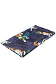 1 Pack Heat Holders 1.7 TOG Oversized Dog Pattern Blanket - Indigo