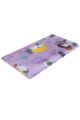 1 Pack Heat Holders 1.7 TOG Oversized Cat Pattern Blanket - Lilac