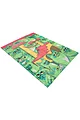 1 Pack Heat Holders 1.7 TOG Cat Pattern Blanket - Kiwi