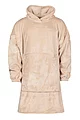 Mens and Women's 1 Pack Heat Holders Mega Hoodie - Natural