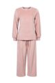 Women's 1 Pack Heat Holders Soul Warming Loungewear Set - Dusky Pink