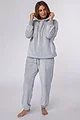 Women's 1 Pack Heat Holders Cosy Loungewear Set - Grey