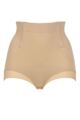Women's 1 Pack Ambra  It's a Cinch Hi Waisted Brief - Rose Beige