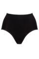 Ladies 1 Pack Ambra Curvesque Full Brief Underwear - Black
