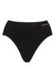 Ladies 1 Pack Ambra Bondi Bare Hi Cut Brief Underwear - Black