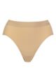 Ladies 1 Pack Ambra Bondi Bare Hi Cut Brief Underwear - Rose Beige