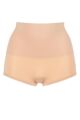 Ladies 1 Pack Ambra Power Lite Boyleg Brief Underwear - Rose Beige
