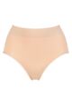 Ladies 1 Pack Ambra Powerlite Full Brief Underwear - Rose Beige