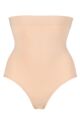 Ladies 1 Pack Ambra Powerlite Hi Waisted Brief Underwear - Rose Beige