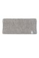 Women's 1 Pack SOCKSHOP Heat Holders Padova Ribbed Headband - Light Grey