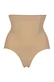 Women's 1 Pack Ambra It’s a Cinch Hi Waist Full Brief - Rose Beige