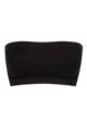 Ladies 1 Pack Ambra Bare Essentials Bandeau Bra Underwear - Black