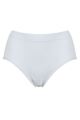 Ladies 1 Pack Ambra Organic Cotton Full Brief Underwear - Cool Grey