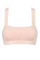 Ladies 1 Pack Ambra Bamboo Basics Bamboo Bandeau Bra Underwear - Putty Pink
