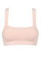 Ladies 1 Pack Ambra Bamboo Basics Bamboo Bandeau Bra Underwear - Putty Pink