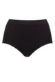 Ladies 1 Pack Ambra Bare Essentials Full Brief Underwear - Black