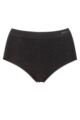 Ladies 1 Pack Ambra Bamboo Basics Bamboo Full Brief Underwear - Charcoal/Marl
