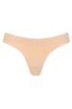 Ladies 1 Pack Ambra Bare Essentials G String Underwear - Rose Beige