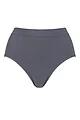 Women's 1 Pack Ambra Organic Cotton Full Brief - Steel