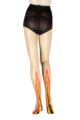 Women's 1 Pair Trasparenze Ardor Sheer Flame Tights - Cosmetic