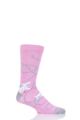 Mens and Ladies 1 Pair Shared Earth Fair Trade Bamboo Kittens Playing Socks - Multi