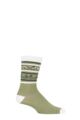 Mens and Women's 1 Pair Shared Earth Bicycle Fair Trade Bamboo Socks - Green