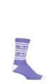 Mens and Women's 1 Pair Shared Earth Bicycle Fair Trade Bamboo Socks - Lilac