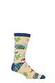 1 Pair Shared Earth Bamboo Coral Reef Socks - Multi