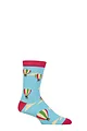 1 Pair Shared Earth Bamboo Hot Air Balloon Socks - Multi