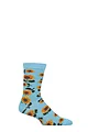 1 Pair Shared Earth Bamboo Sunflowers Socks - Multi
