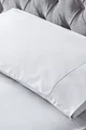 Lazy Panda 300 Thread Count Bamboo Pillow Cases - White Bolster