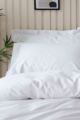Lazy Panda 300 Thread Count Bamboo Fitted Sheet - White