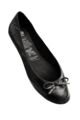 Ladies 1 Pair Rollasole Rollable After Party Shoes to Keep in Your Handbag - Black