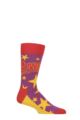 SOCKSHOP Music Collection 1 Pair David Bowie Cotton Socks - Stars Infill