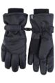 Mens 1 Pair Heat Holders 2.3 TOG Ski Gloves - Black