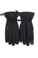 Mens 1 Pair SOCKSHOP Heat Holders Revelstoke Soft Shell Gloves - Black