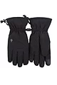 Mens 1 Pair SOCKSHOP Heat Holders Revelstoke Soft Shell Gloves - Black