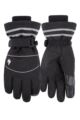Mens 1 Pair SOCKSHOP Heat Holders Workforce Gloves - Black