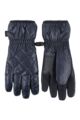 Women's 1 Pair SOCKSHOP Heat Holders Bryce Quilted Gloves - Black