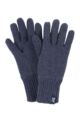 Mens 1 Pair Heat Holders 2.3 Tog Heatweaver Yarn Gloves - Navy
