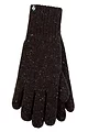 Mens 1 Pair SOCKSHOP Heat Holders Ashton Gloves - Black
