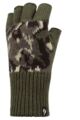 Mens 1 Pair Heat Holders 3.2 Tog Heatweaver Yarn Fingerless Gloves - Camo