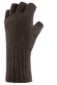 Mens 1 Pair Heat Holders 3.2 Tog Heatweaver Yarn Fingerless Gloves - Forest Green