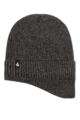 Mens 1 Pack SOCKSHOP Heat Holders Expedition Drop Neck Hat - Charcoal